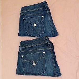 Straight leg Hudson jeans